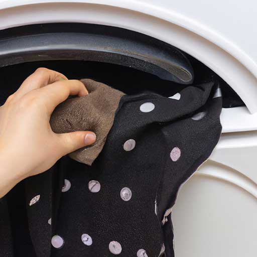 How to Remove Black Marks on Clothes from Dryer