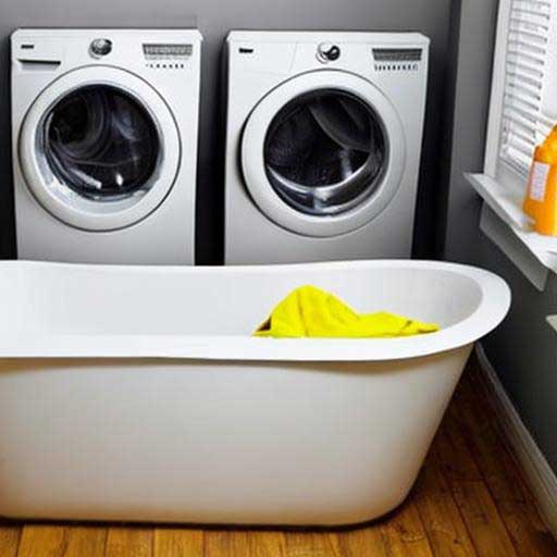How to Wash Laundry in the Bathtub