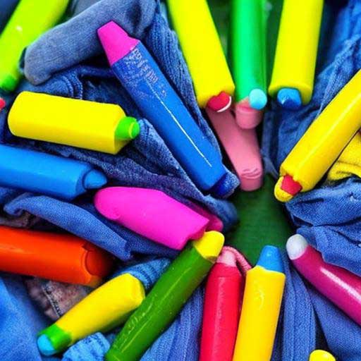 How to Get Crayon Out of Clothes With Baking Soda 