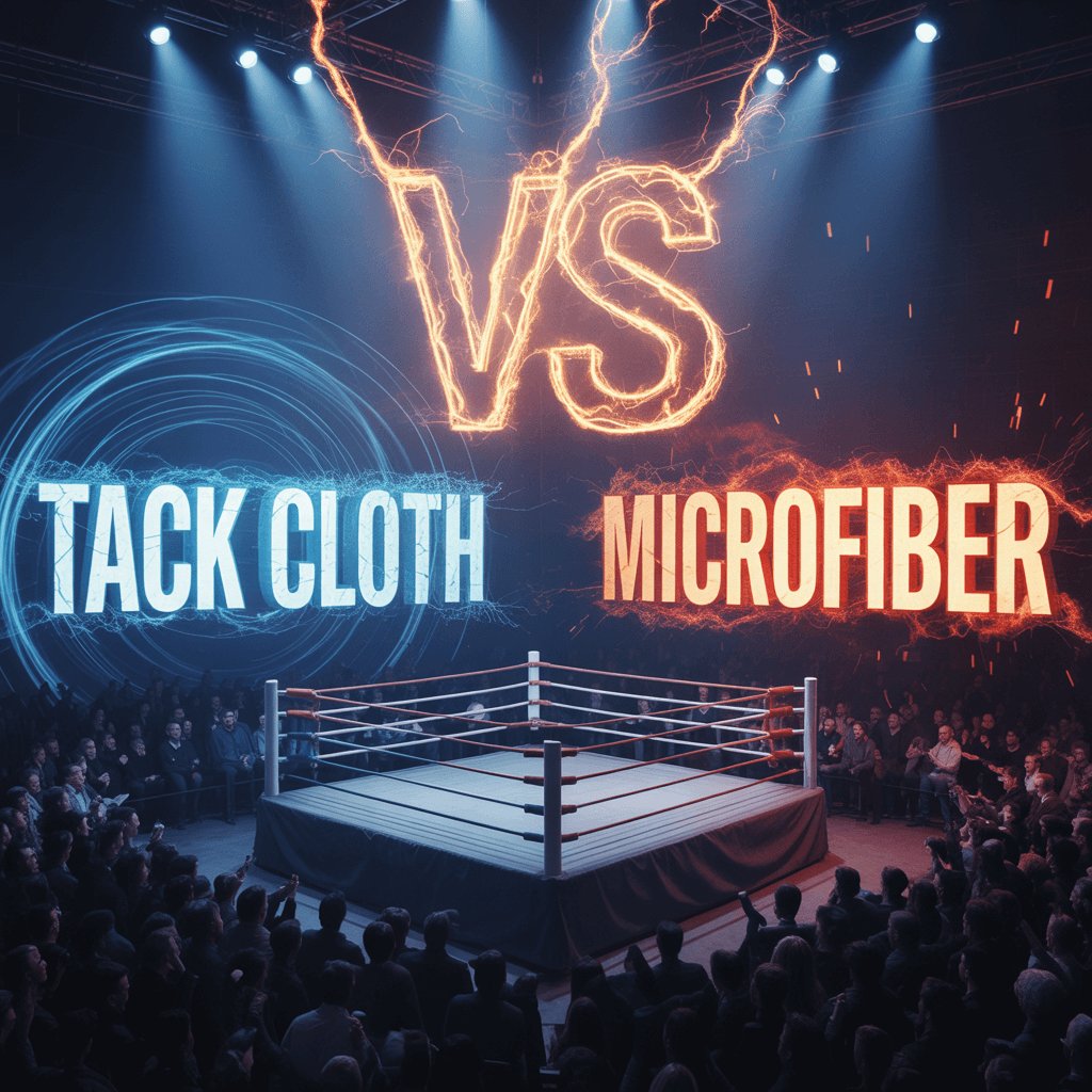 Tack cloth vs Microfiber