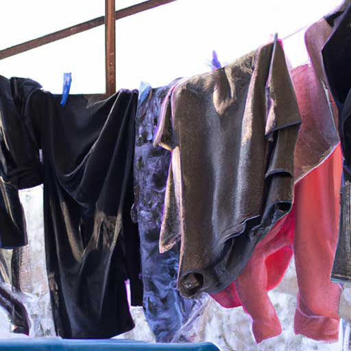How to Hang Dry Clothes in Winter 