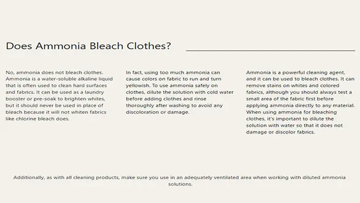 Does-Ammonia-Bleach-Clothes