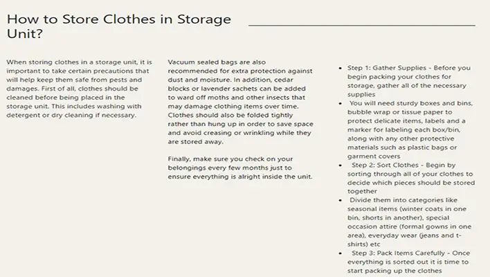 How-to-Store-Clothes-in-Storage-Unit