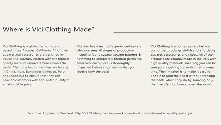 Where-is-Vici-Clothing-Made