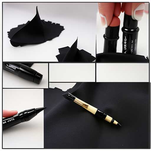 Black Fabric Pen for Bleach Stains 