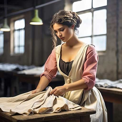 How were Clothes Made before the Industrial Revolution