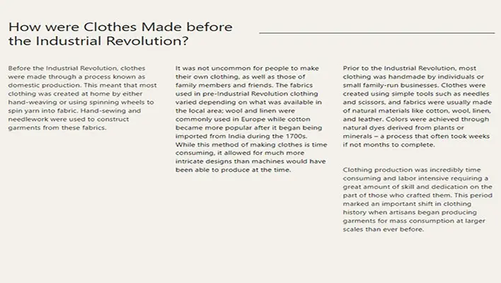 How-were-Clothes-Made-before-the-Industrial-Revolution