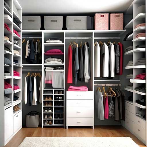 Clothes Storage Ideas for Small Closet 