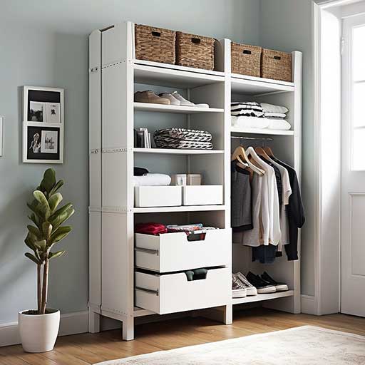 Clothes Storage Ideas for Small Spaces 