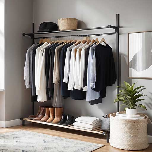 How Do You Hang Clothes With Little Space? 