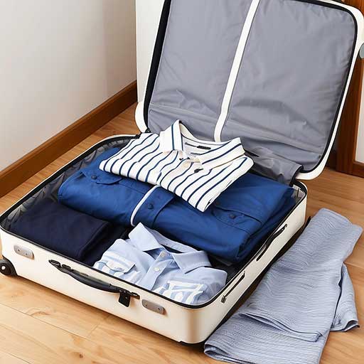 How to Pack Ironed Clothes in a Suitcase 