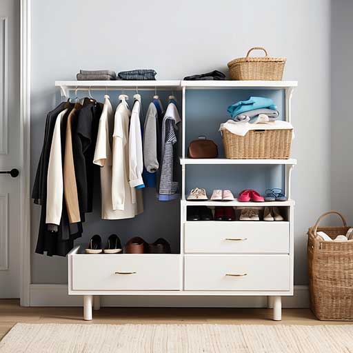 How to Store Clothes Without a Dresser