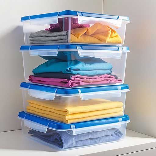 Is It Ok to Store Clothes in Plastic Containers? 