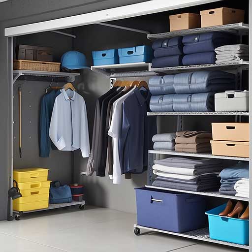 How to Store Clothes in Garage