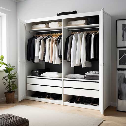 No Closet Solutions - Ikea 