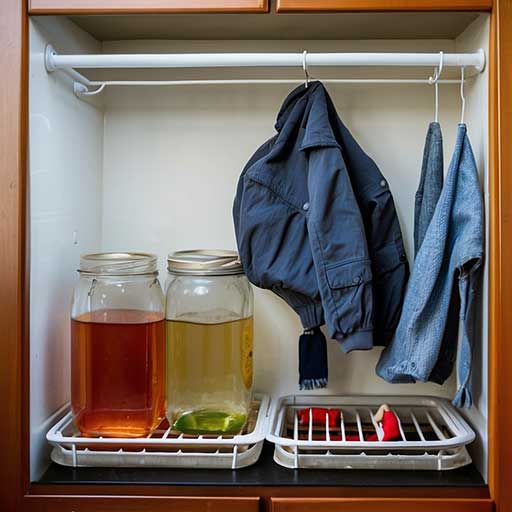 Soaking Clothes in Vinegar Overnight 