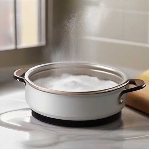 Clean Steamer With Baking Soda 