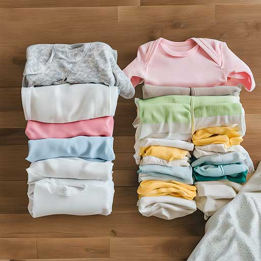 Folding Baby Clothes Hack 