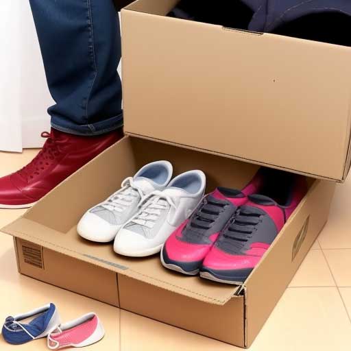 How Much Does a Box of Clothes And Shoes Weigh? 