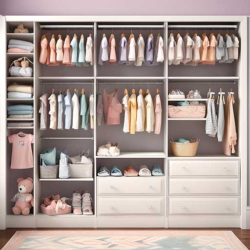 How to Organize Baby Clothes by Size 
