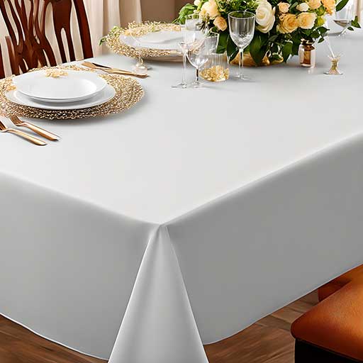 What Size Tablecloth for 8 Foot Rectangular Table 