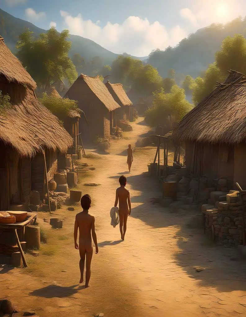 A Village Where Nobody Wear Clothes