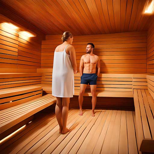 Can You Wear Clothes in a Sauna