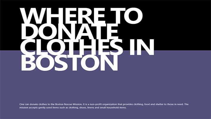 where to donate clothes in boston featured image