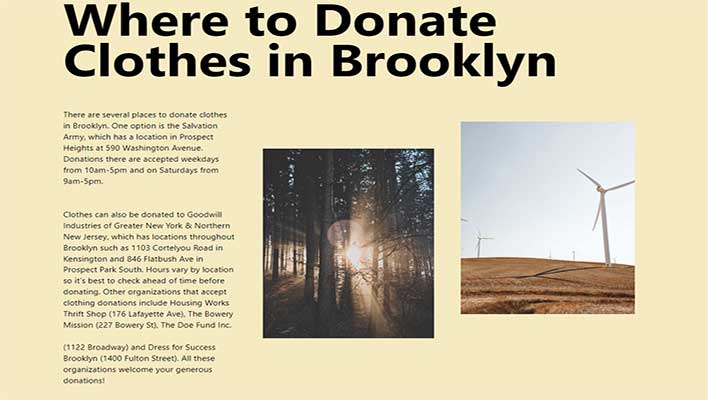 where to donate clothes in brooklyn featured image