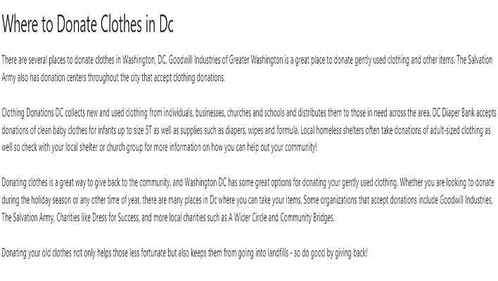 where to donate clothe in dc featured image