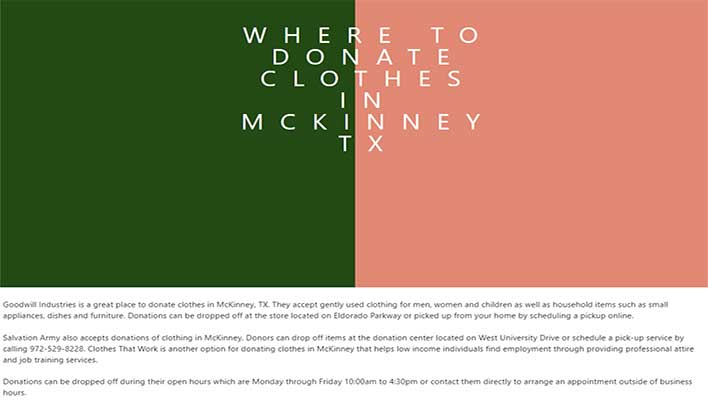 Where-to-Donate-Clothes-in-Mckinney-Tx